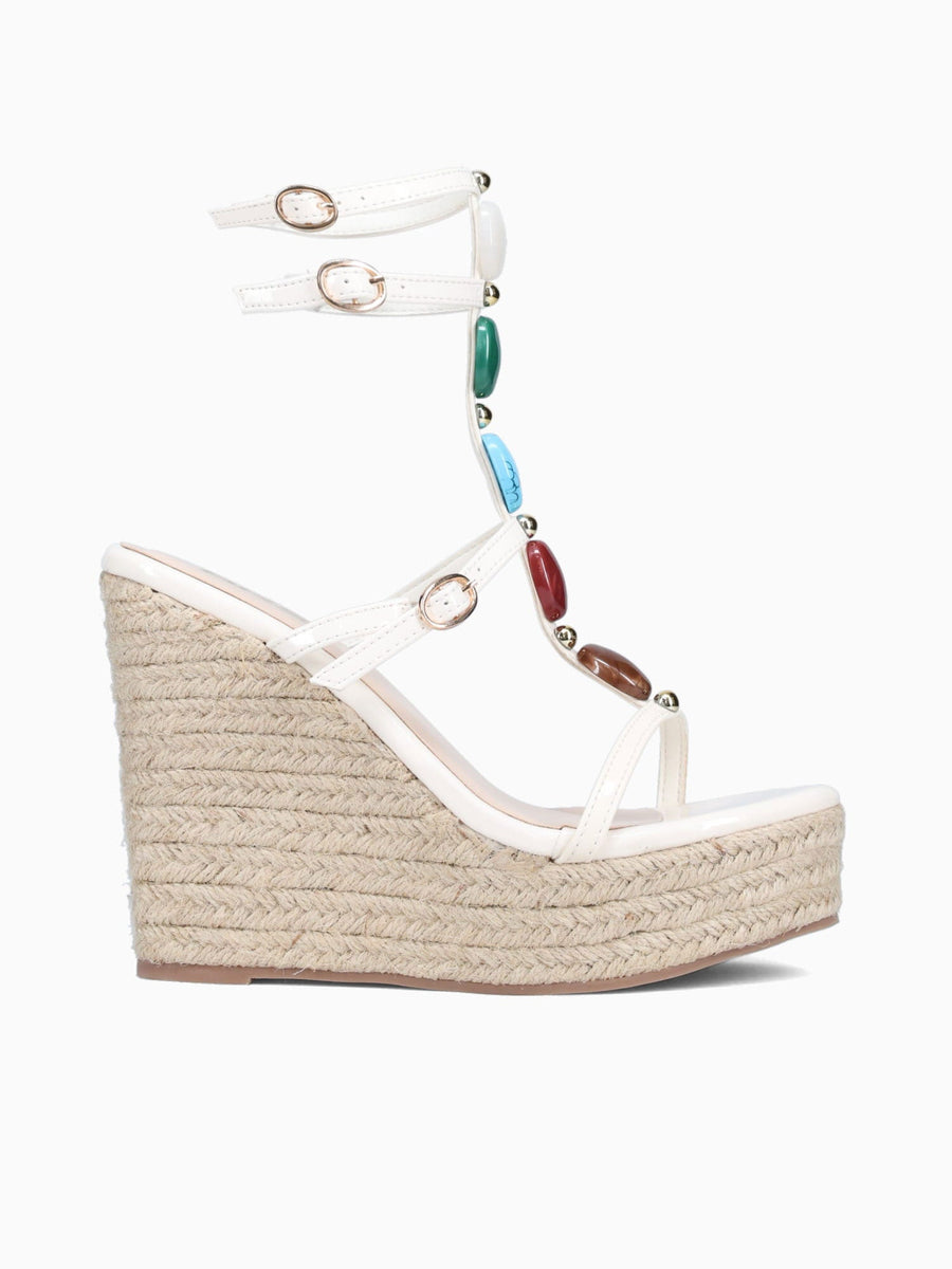 Gianvita Off White Patent Off White / 5 / M