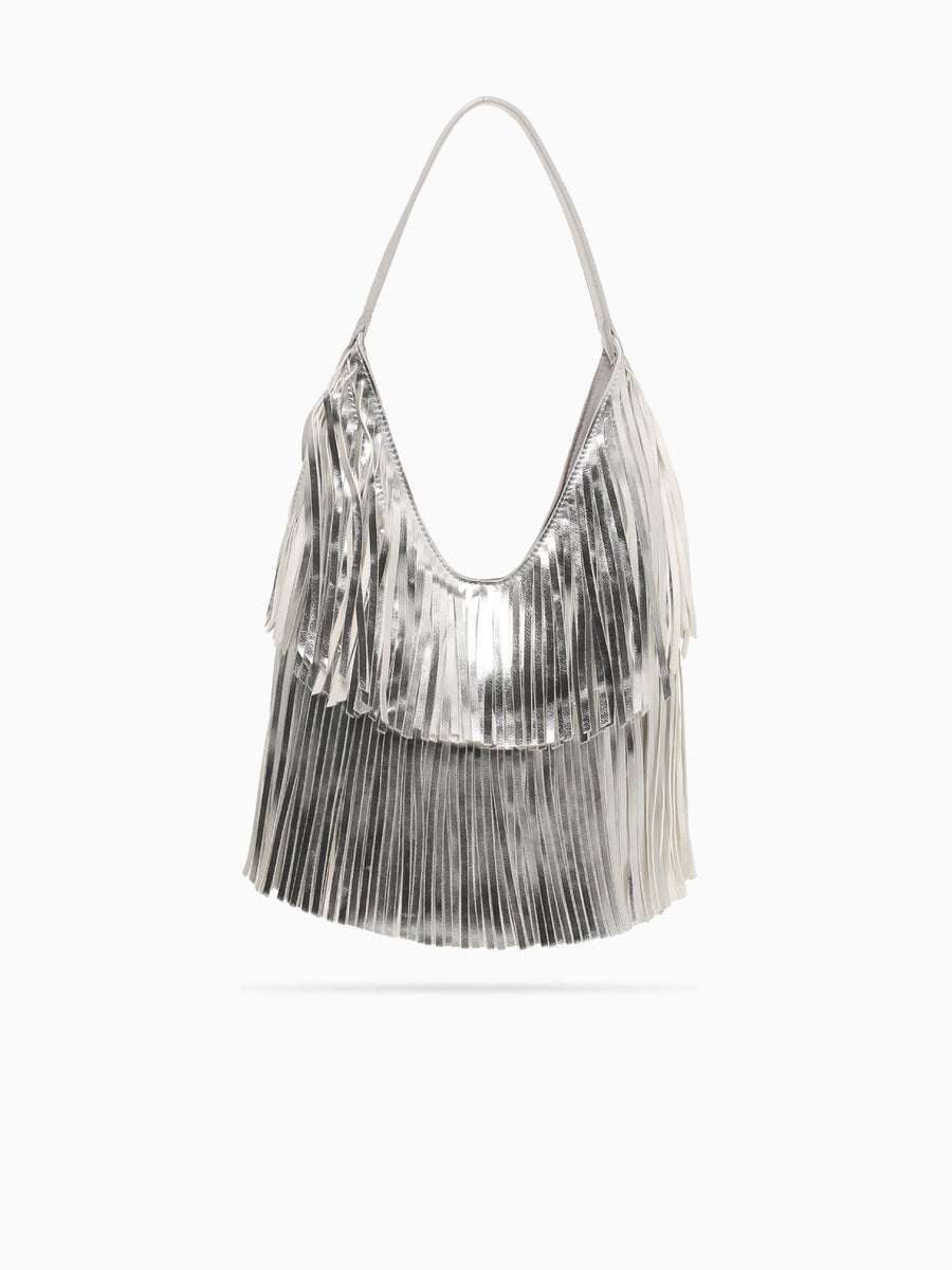 Michaela Shoulder Bag Silver Silver