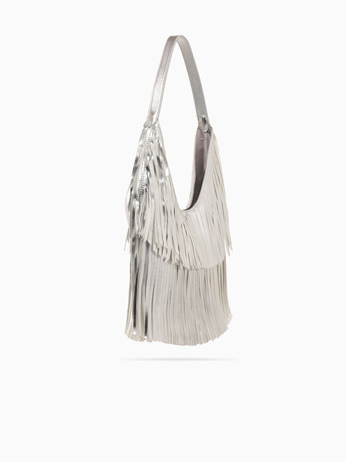 Michaela Shoulder Bag Silver Silver