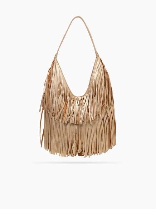 Michaela Shoulder Bag Gold Gold