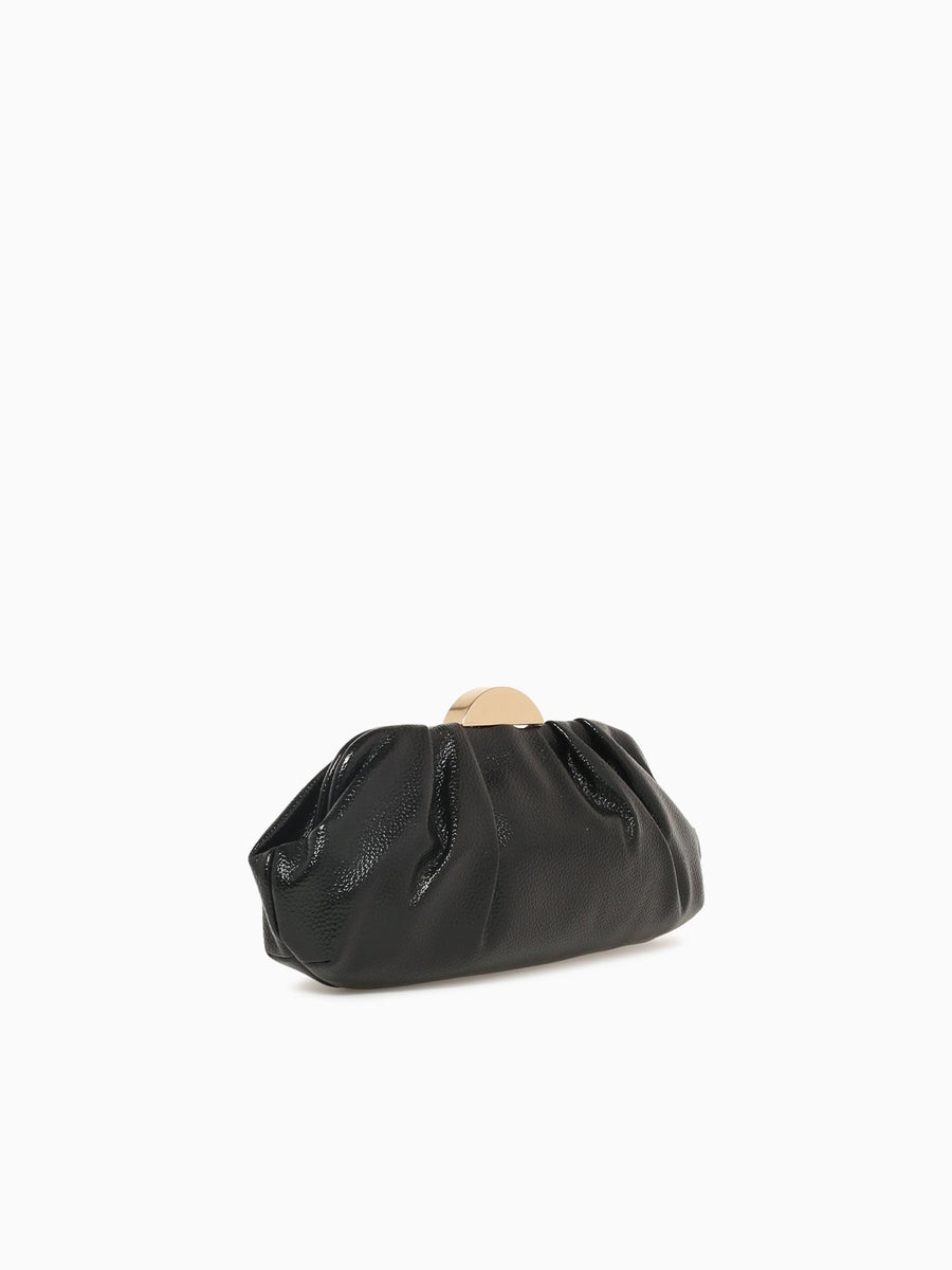Kisslock Clutch Black Black