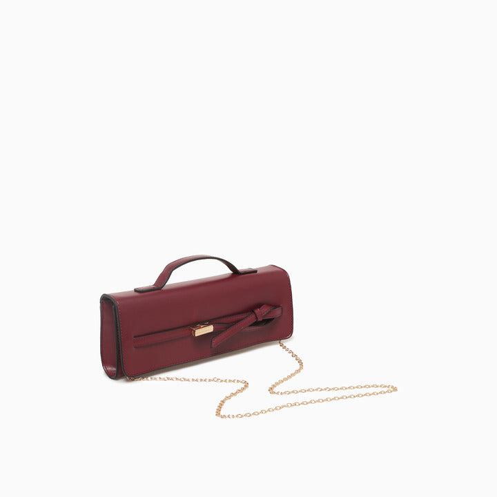 REGINA CLUTCH-WINE