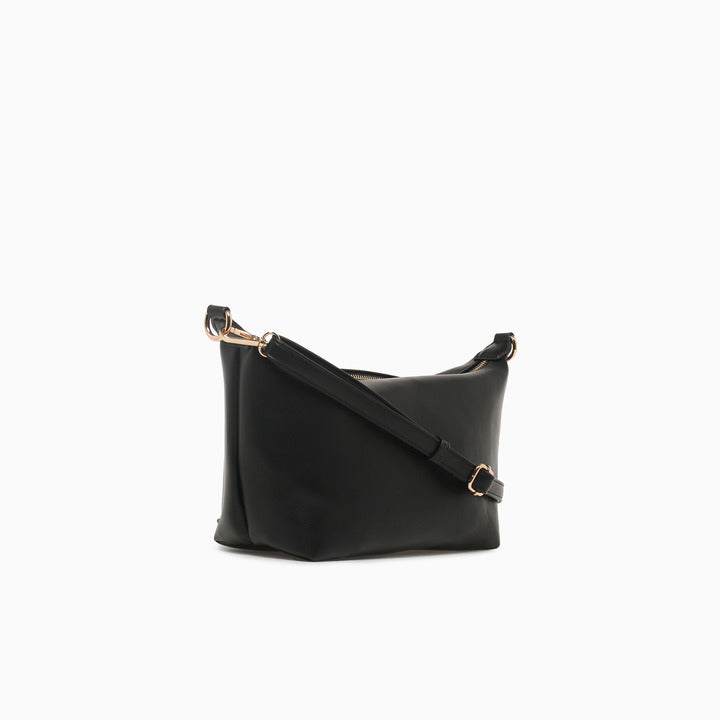 LINIE SHOULDER BAG-BLACK