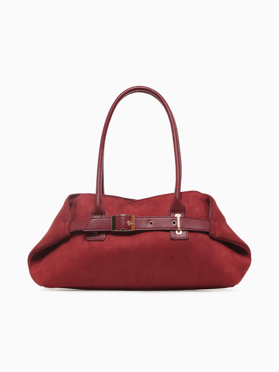 Devon Shoulder Bag Wine Wine