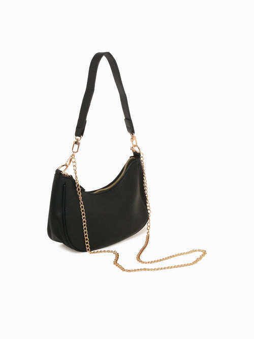 Katie Shoulder Bag Black Black