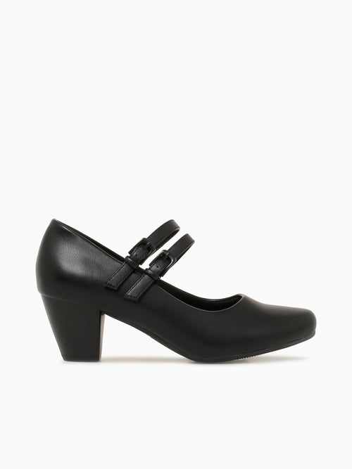 Fanny Black Smooth Black / 5 / M