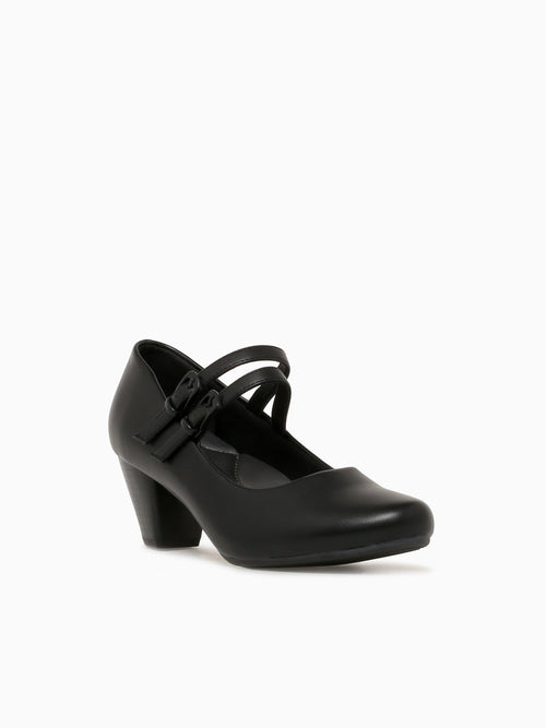 Fanny Black Smooth Black / 5 / M