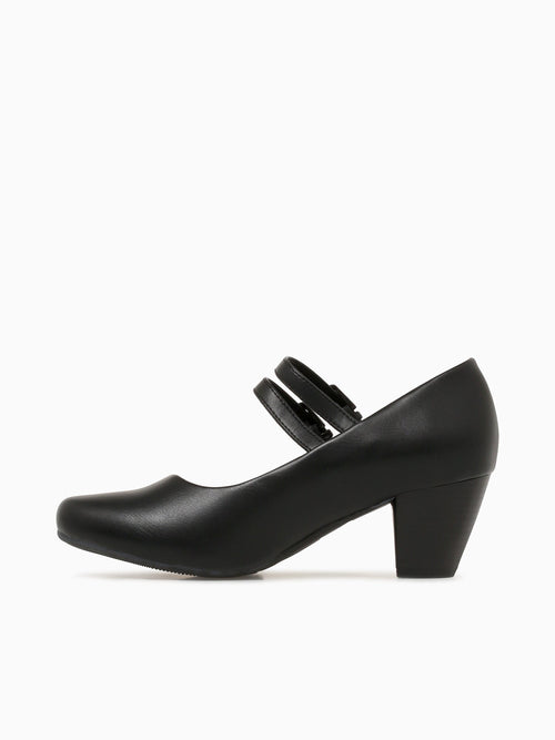 Fanny Black Smooth Black / 5 / M