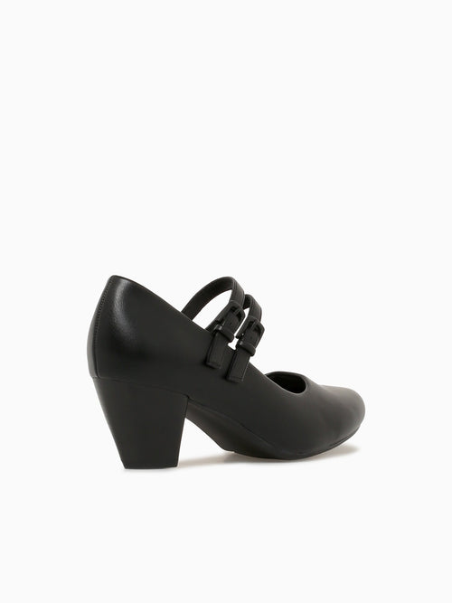 Fanny Black Smooth Black / 5 / M