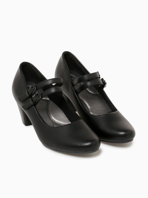 Fanny Black Smooth Black / 5 / M