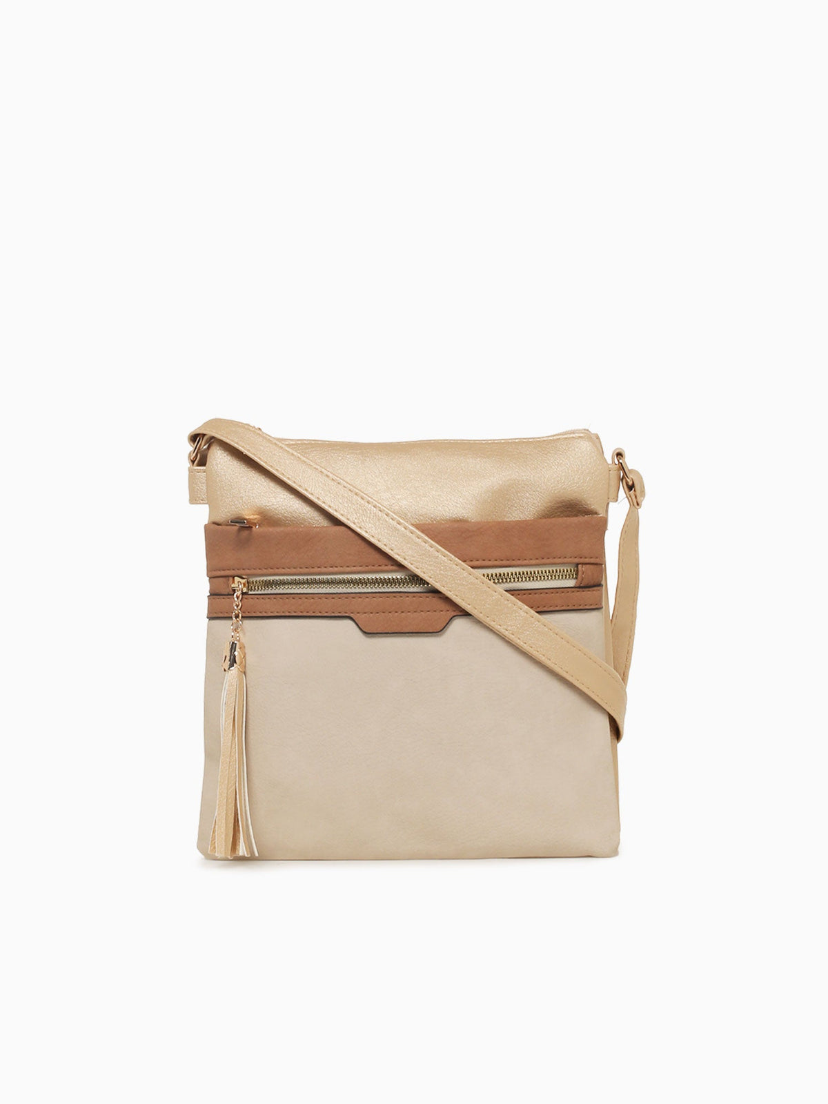 Charlotte Crossbody Gold Multi Gold