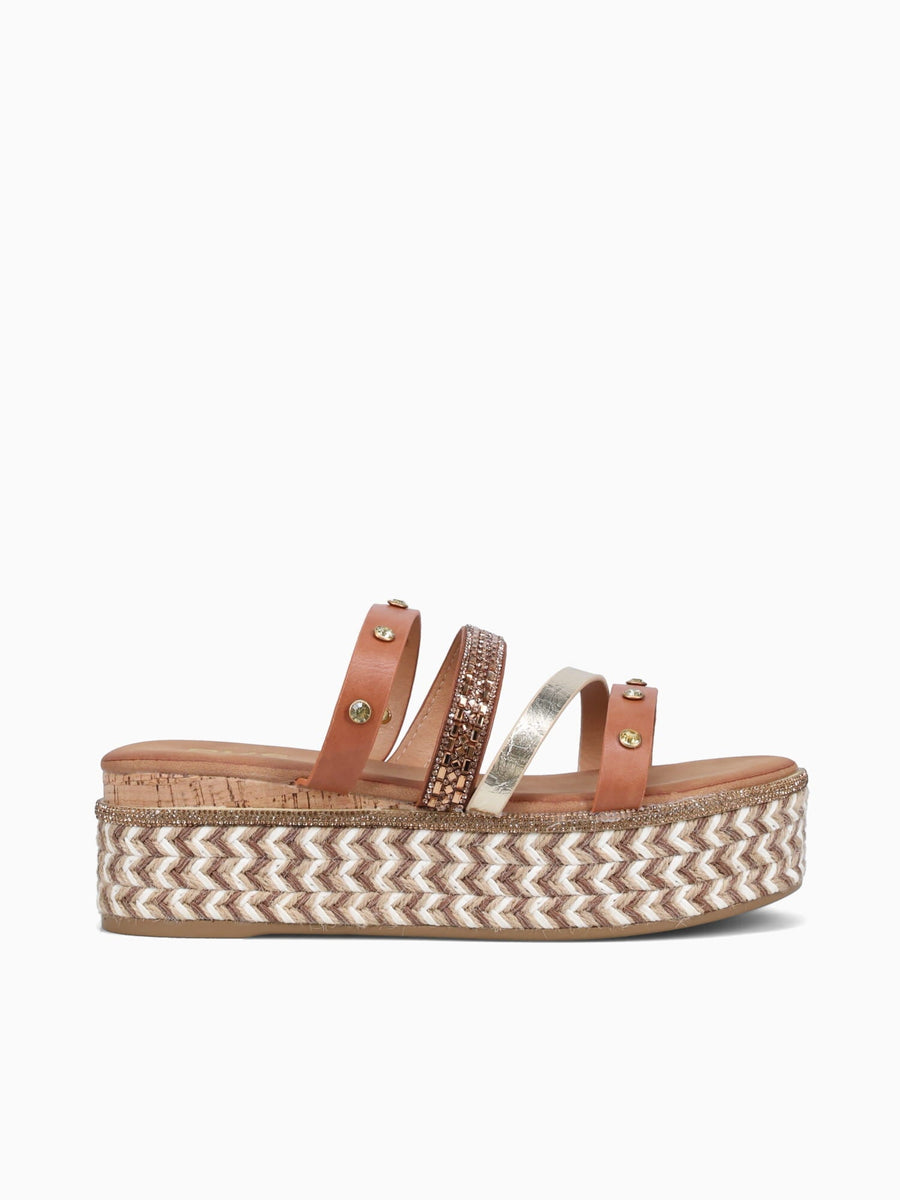 Lyric Brown Gold Smooth Brown Multi / 5 / M