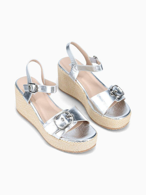 Linden Silver Metallic Silver / 5 / M