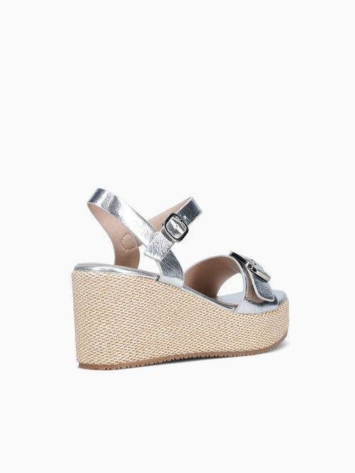 Linden Silver Metallic Silver / 5 / M