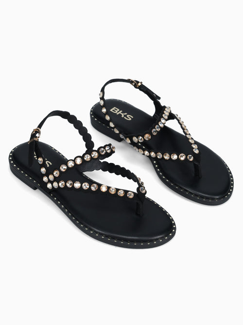 Renee Black Textile Black / 5 / M