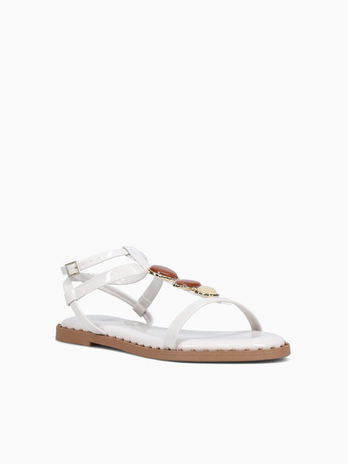 Sandy Off White Verniz Off White / 5 / M