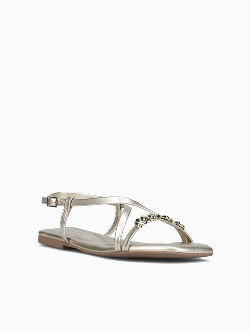 Dora Ouro Light Metallic Gold / 5 / M