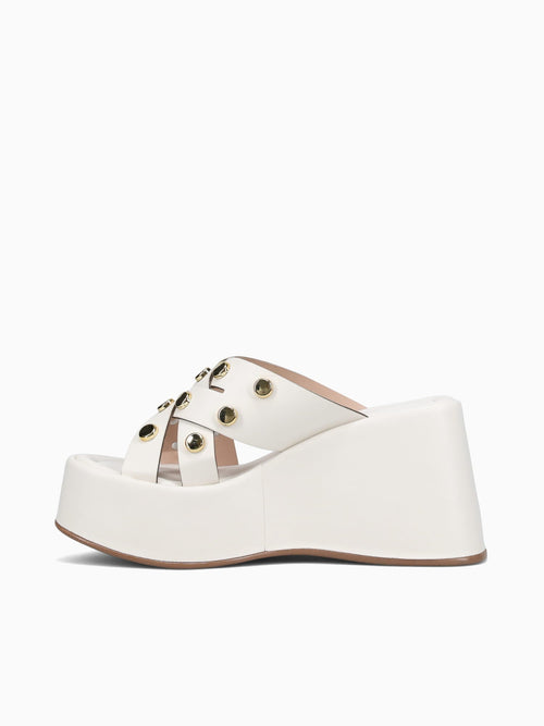 Amy Off White Soft Napa Off White / 5 / M