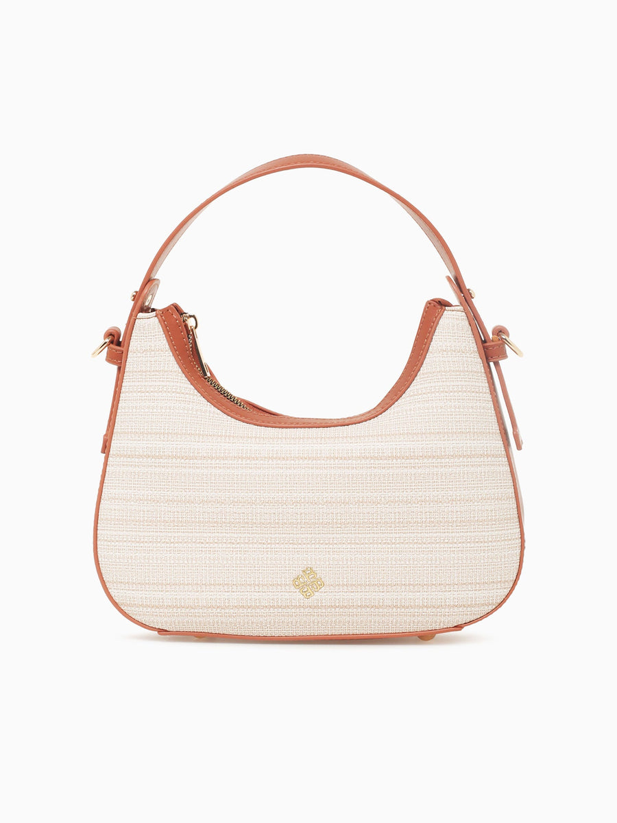 Leyla Shoulder Bag Beige Tan Beige