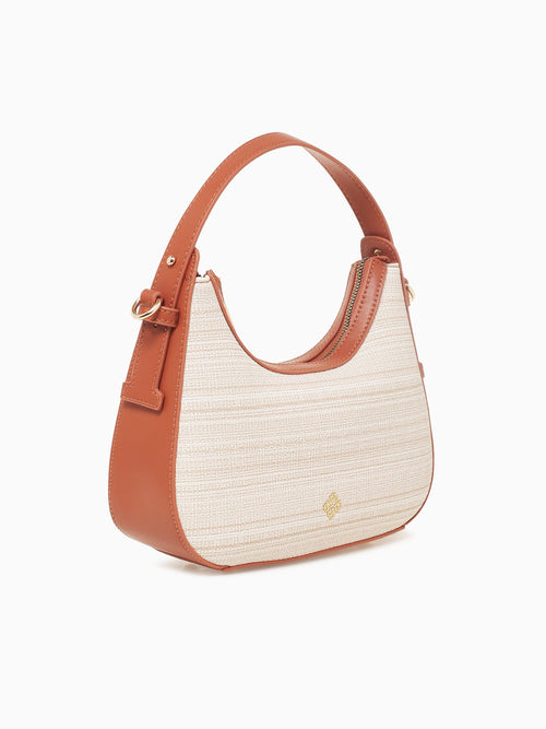 Leyla Shoulder Bag Beige Tan Beige