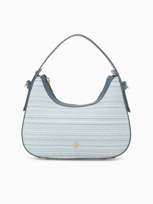 Leyla Shoulder Bag Blue Navy Blue