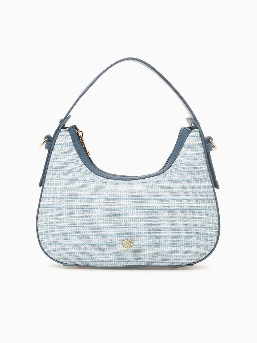 Leyla Shoulder Bag Blue Navy Blue