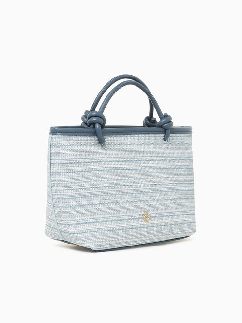 Lila Tote Blue Navy Blue
