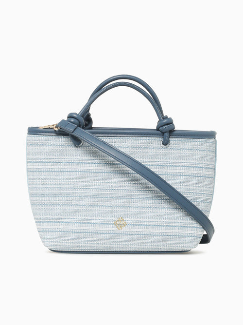Lila Tote Blue Navy Blue