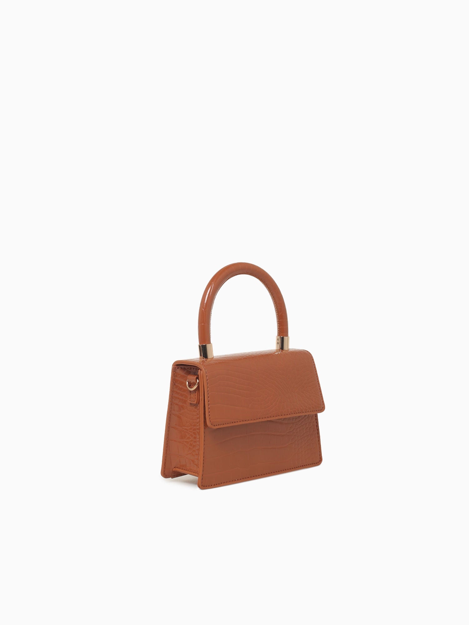 Meli Top Handle Brown Brown