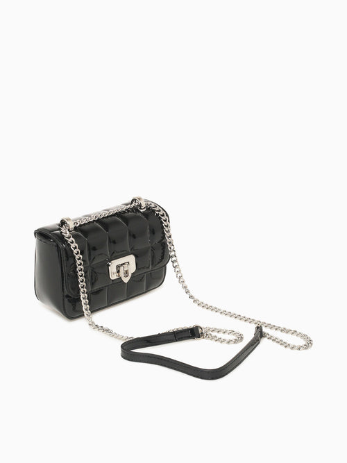 Maria Shoulder Bag Black Black