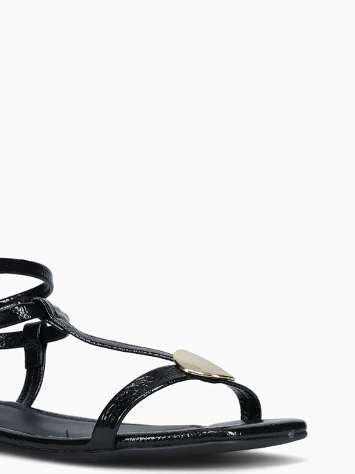 Criss Preto Verniz Molhado Black / 5 / M