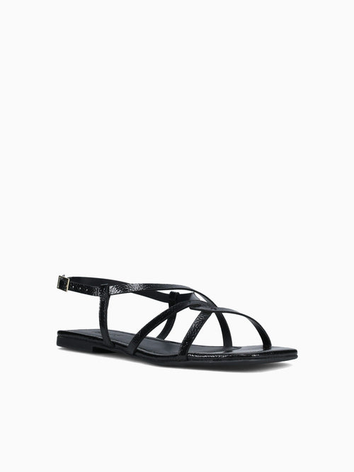 Cammie Preto Verniz Molhado Black / 5 / M