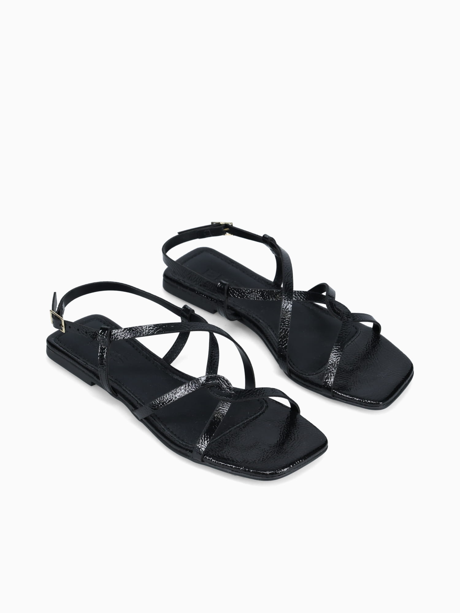 Cammie Preto Verniz Molhado Black / 5 / M