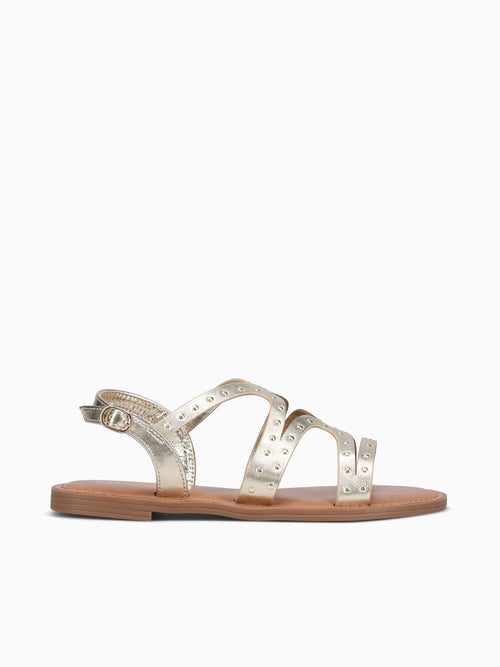 Sadie Gold Metallic Gold / 5 / M