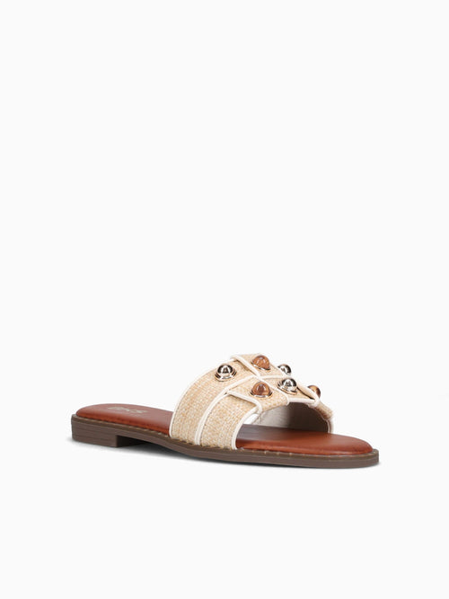 Anafi Beige Raffia Beige / 5 / M