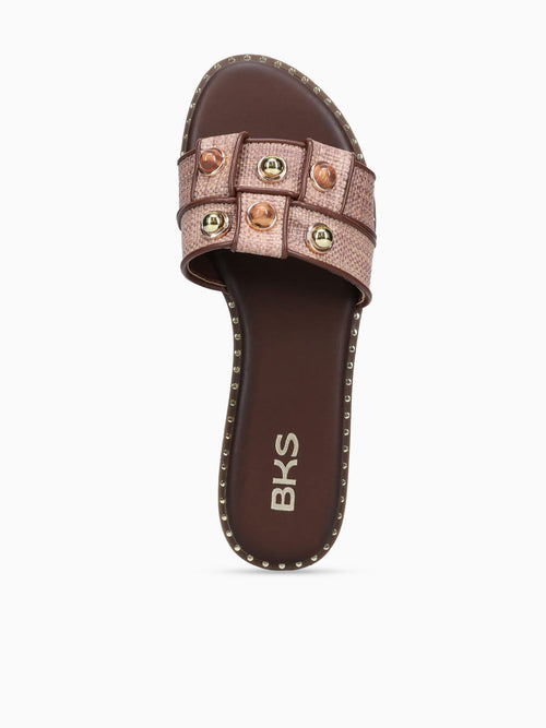 Anafi Brown Raffia Brown / 5 / M