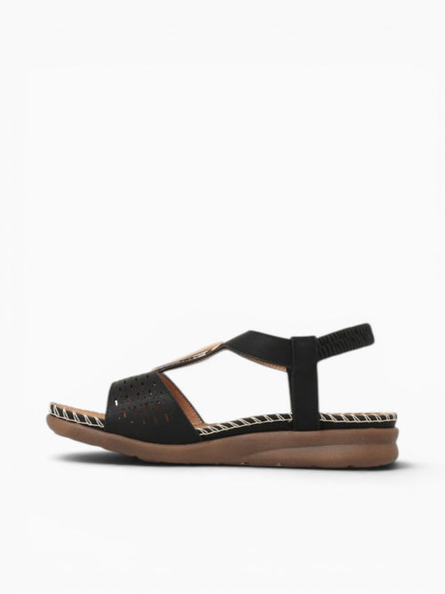 Riagan Black Smooth Black / 5 / M