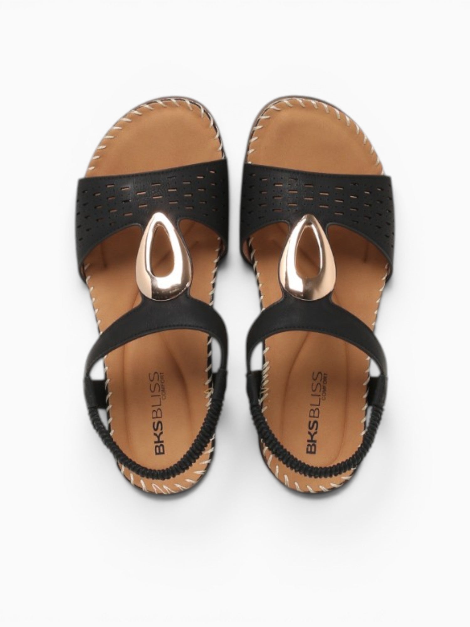Riagan Black Smooth Black / 5 / M