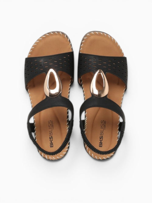 Riagan Black Smooth Black / 5 / M