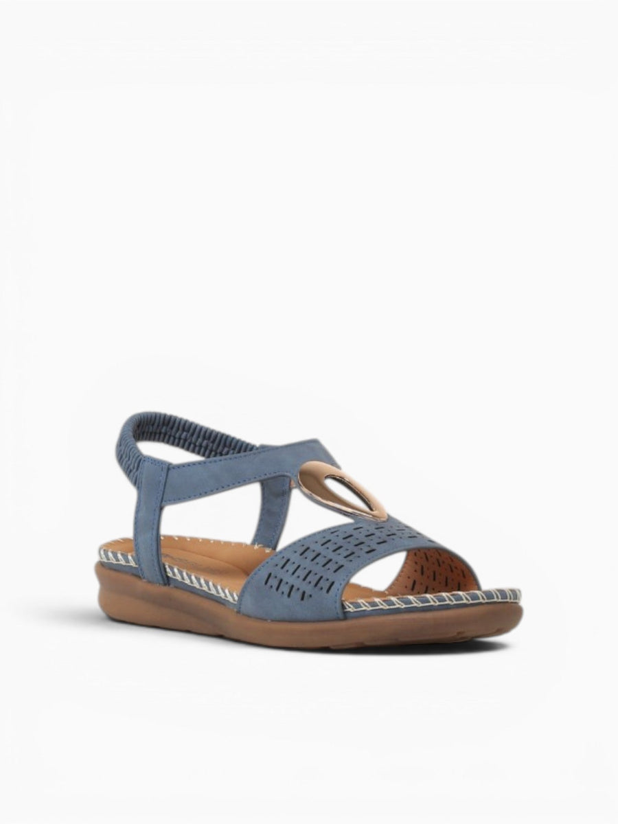 Riagan Blue Smooth Blue / 5 / M