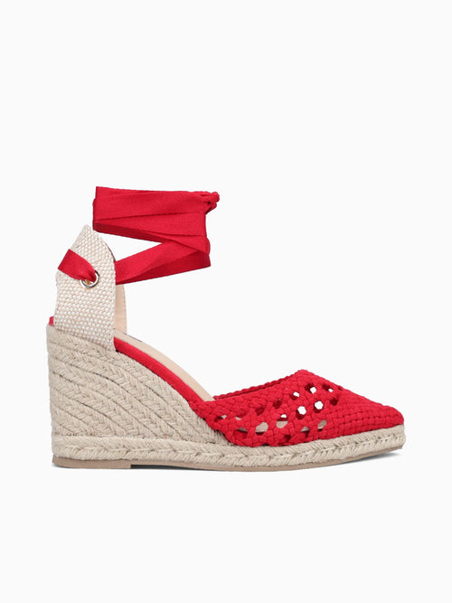 Amaya Red Soft Woven Red / 5 / M