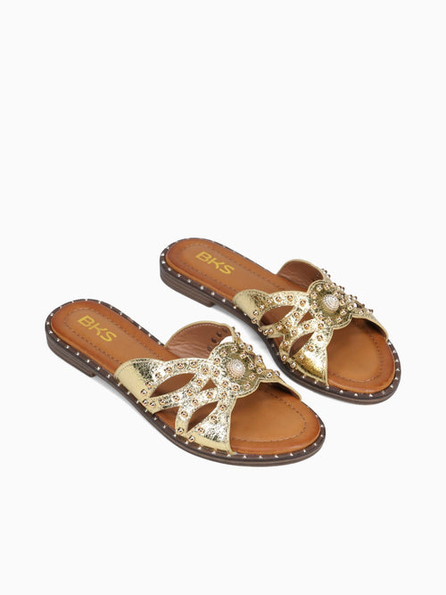 Maxine Gold Smooth Gold / 5 / M