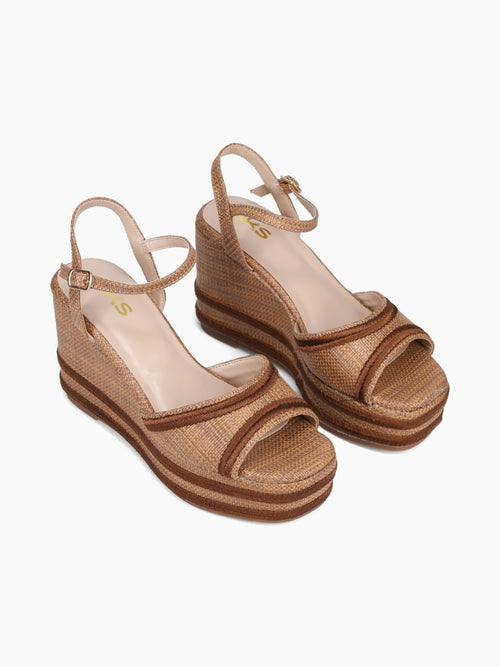 Evaluna Brown Textile Brown / 5 / M