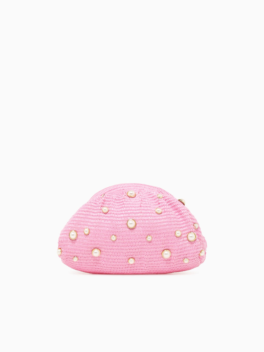 Pearl Kisslock Soft Pink Light Pink
