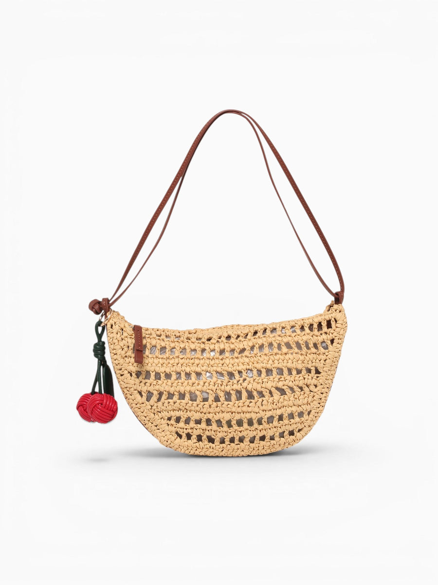Blossom Shoulder Bag Beige Beige