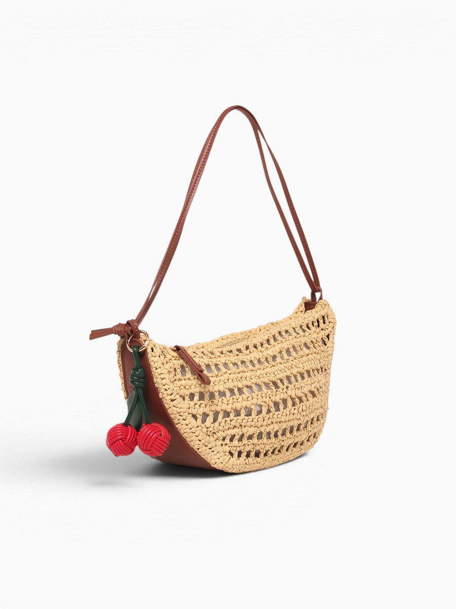 Blossom Shoulder Bag Beige Beige