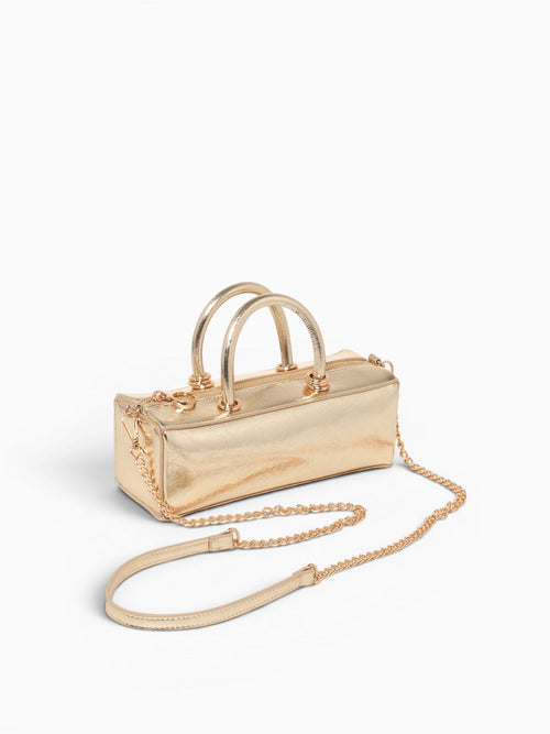 Rachel Top Handle Gold Gold