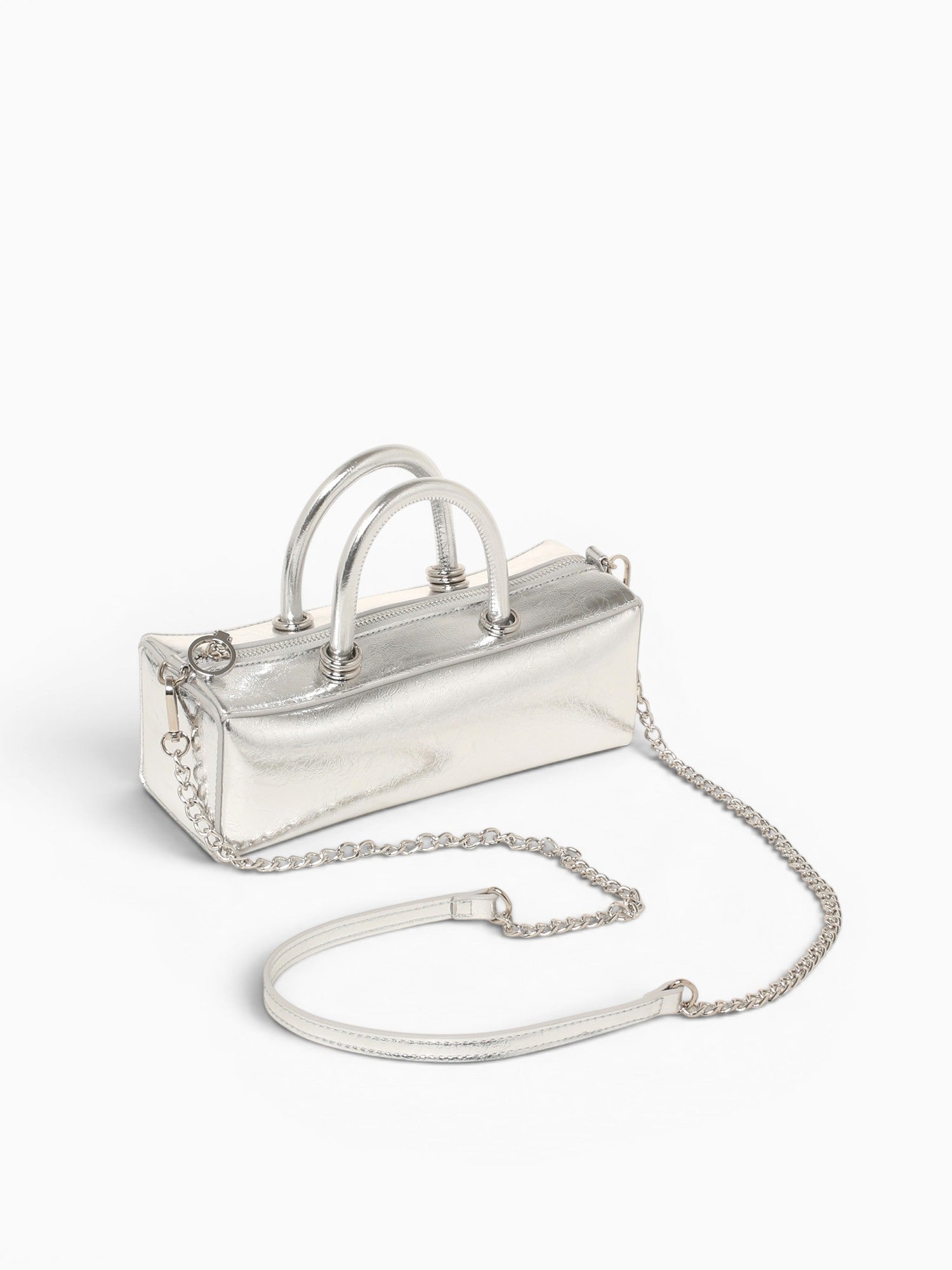 Rachel Top Handle Silver Silver
