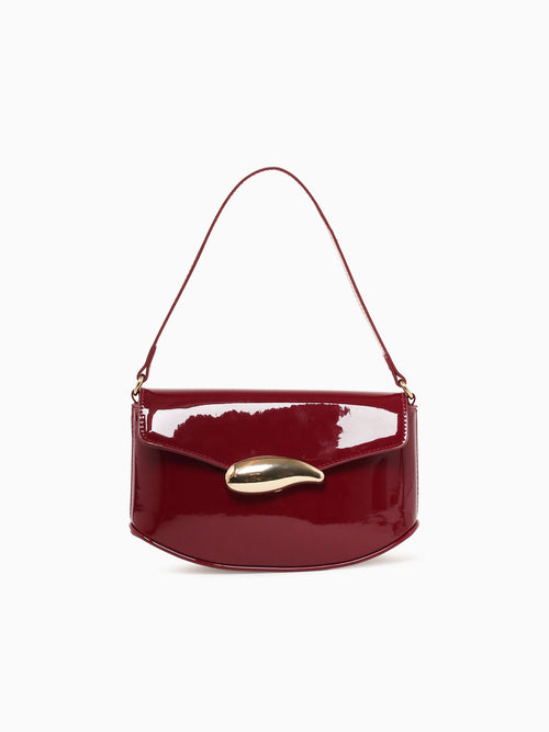 Millie Shoulder Bag Wine Wine