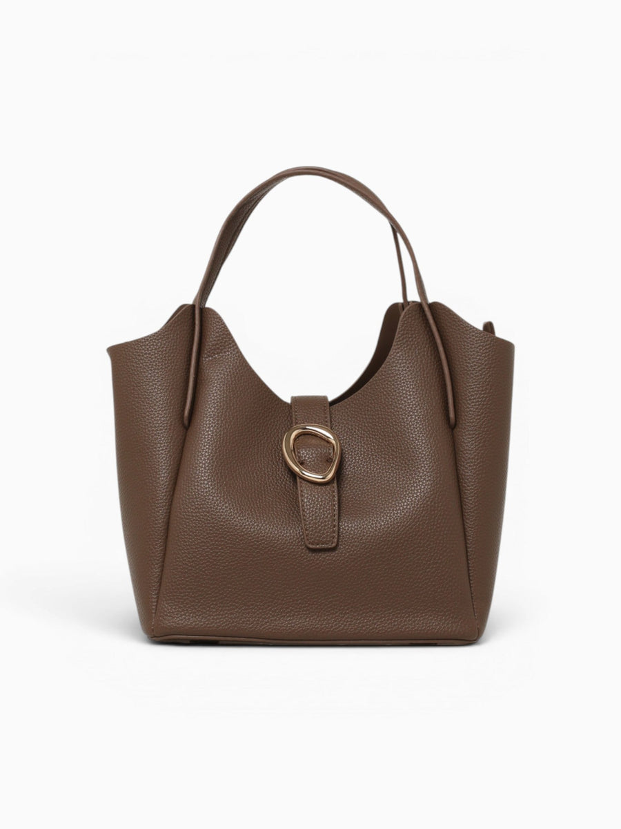 Estella Top Handle Dk Stone Taupe